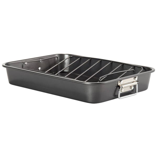 Perfect Results Nonstick Roaster w/ Rack - image 