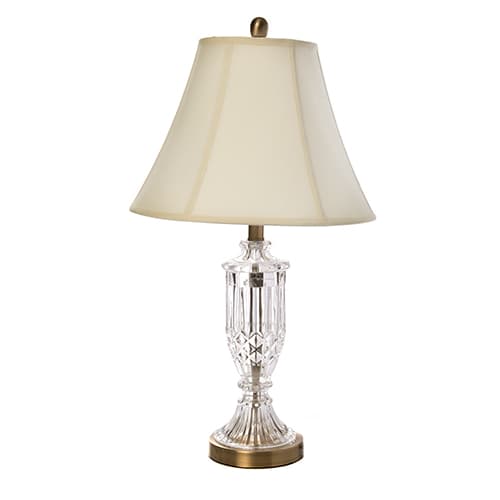 Fangio Lighting 27in. Pressed Glass Table Lamp