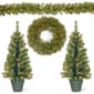 National Tree 4pc. Pre-Lit LED Promotional Assortment - image 1