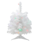 Northlight 18in. Pre-Lit White Artificial Christmas Tree - image 1