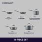 Circulon&#174;  A1 Series 8pc. Nonstick Induction Cookware Set - image 2