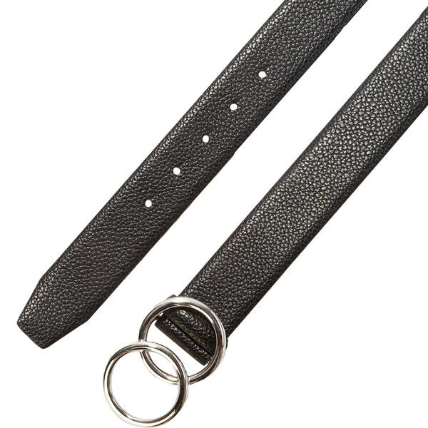 Womens Steve Madden Double Ring Buckle Belt - image 