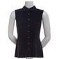 Womens Tommy Hilfiger Sleeveless Button Front Knit Blouse - image 2