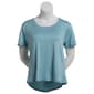 Plus Size Starting Point Short Sleeve Crew Neck Performance Tee - image 1