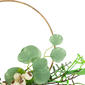 Northlight Seasonal Eucalyptus & Fern Golden Ring Spring Wreath - image 3