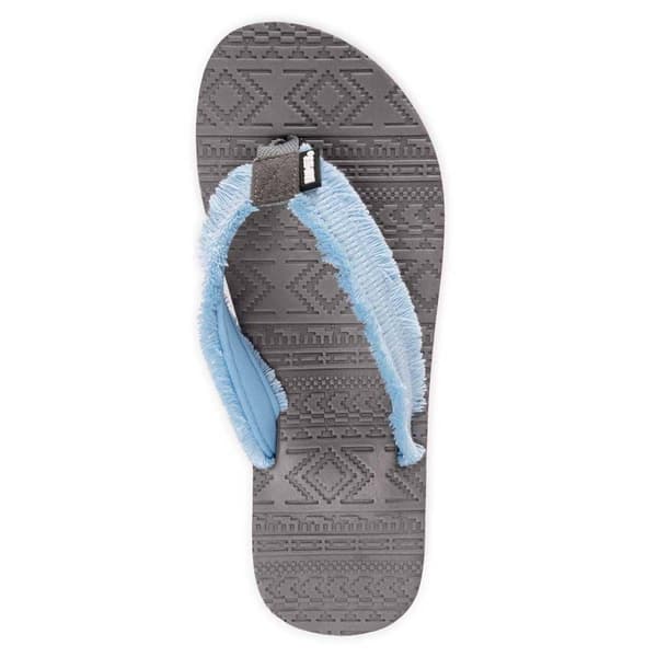 Womens Lukees by MUK LUKS&#174; Sand Dollar Flip Flops