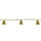 Northlight Seasonal 9ft. Gold Jingle Bell Christmas Garland - image 1