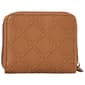 Womens Nine West Norah Zip Around Wallet - Dark Camel - image 4
