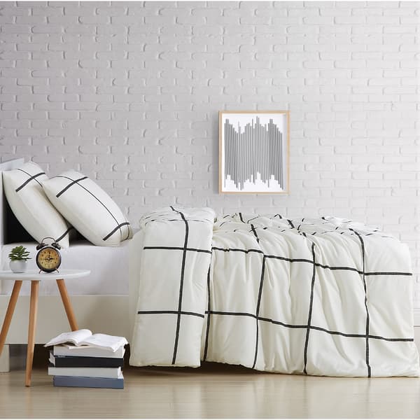 Truly Soft Kurt Windowpane Comforter Set