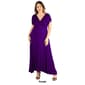 Plus Size 24/7 Comfort Apparel Empire Waist Maxi Dress - image 4