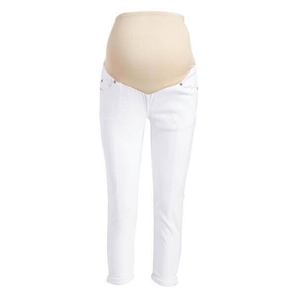 Womens Times Two Over The Belly Super Stretch Maternity Capris - image 