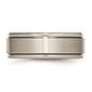 Mens Endless Affection&#8482; Engravable 8mm Satin Finish Wedding Band - image 3