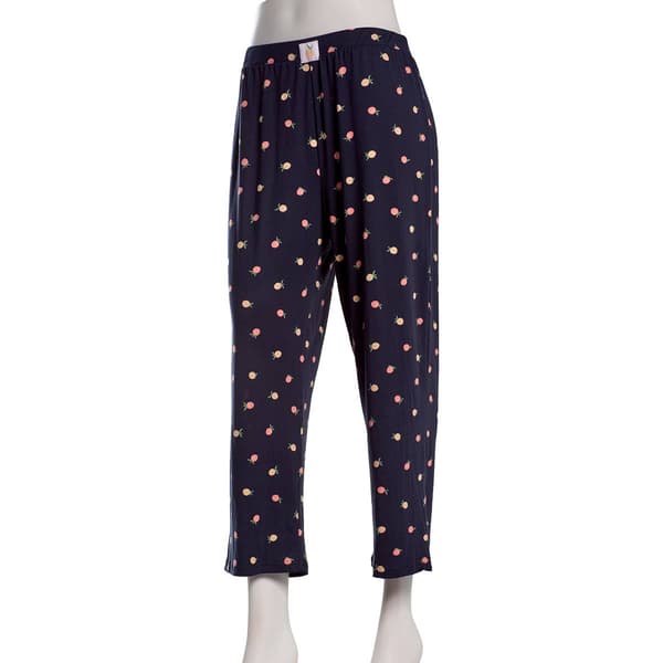 Womens Charmour Peaches Pajama Capri Pants