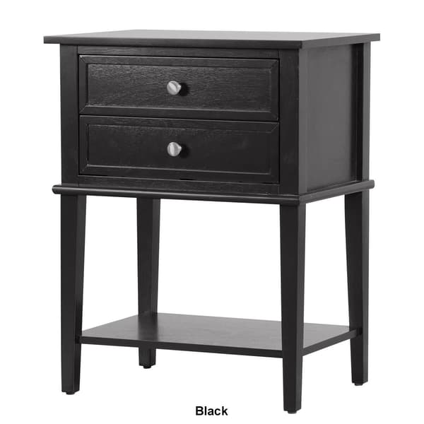 Passion Furniture Newton 2-Drawer Nightstand