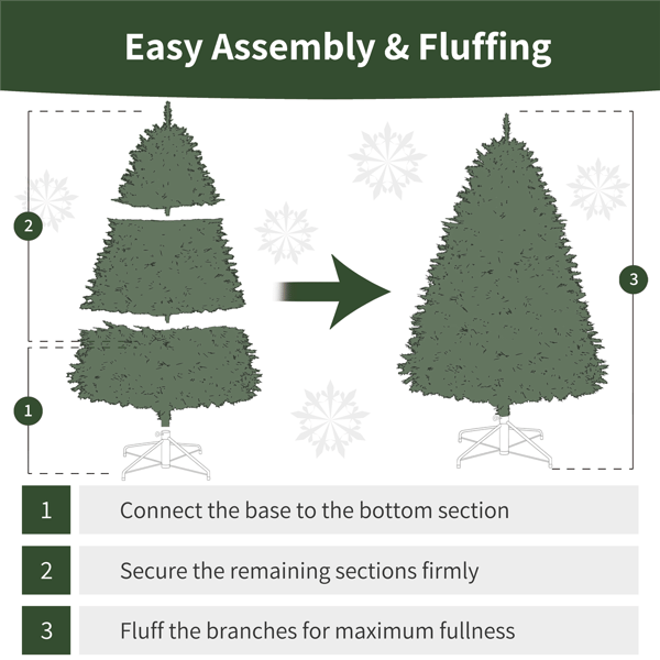 Puleo International 6ft. Pre-Lit Pop-Up Adorned Christmas Tree