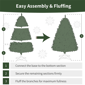 Puleo International 6ft. Pre-Lit Pop-Up Adorned Christmas Tree - image 7