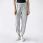 Juniors No Comment Polar Fleece Barrel Joggers w/ Princess Seam - image 1