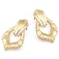 Steve Madden Fluted Doorknocker Earrings - image 2