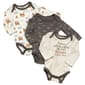 Baby Boy &#40;NB-9M&#41; Chick Pea 3pk. Happy Bear Long Sleeve Bodysuits - image 1