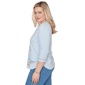 Plus Size Alfred Dunner Beachcomber Scenic Beach Embroidery Tee - image 4