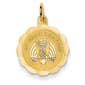 Unisex Gold Classics&#40;tm&#41; 14kt. Yellow Gold My Confirmation Pendant - image 1
