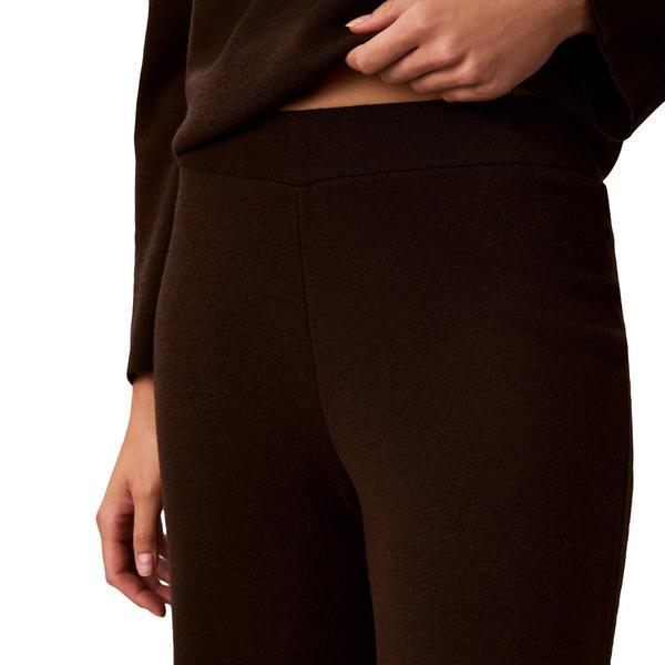 Womens Calvin Klein Solid Pull On Casual Pants