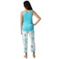Womens HUE® Solid Top Beachfront Era Printed Capri 3 Piece Set - image 6