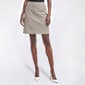 Petite Napa Valley Cotton Super Stretch Split Hem Skort - image 3