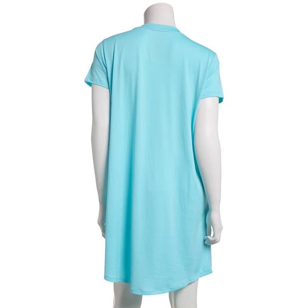 Womens Jaclyn Short Sleeve Adventure Awaits Screen Nightshirt