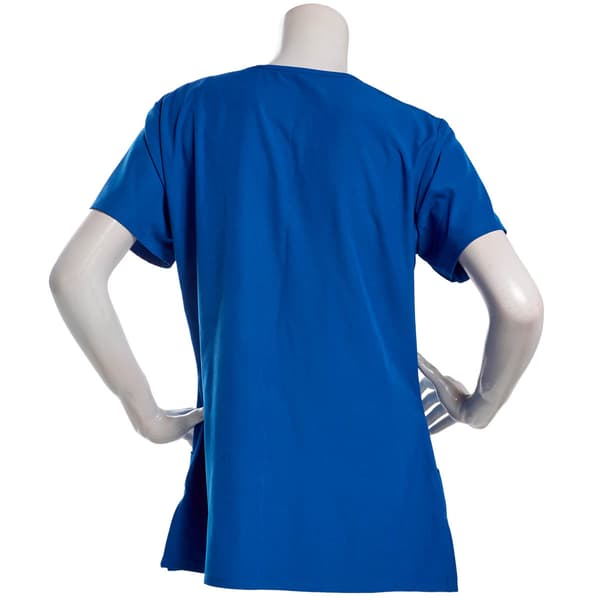 Womens Skechers Short Sleeve Cross-Over V-Neck Scrub Top