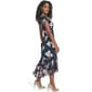 Womens Tommy Hilfiger Flutter Sleeve Floral High Low Dress - image 3