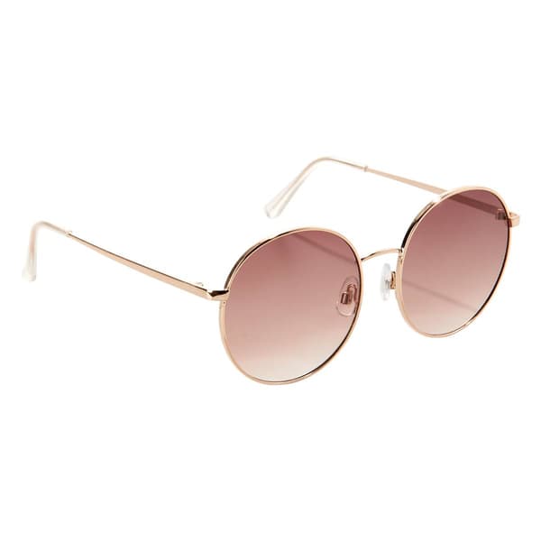 Womens Fantas Eyes Ocarina Large Round Metal Sunglasses - image 