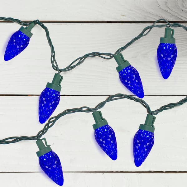Northlight Seasonal 20.25ft. Faceted C9 Christmas Lights