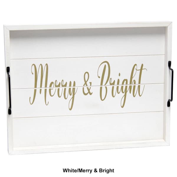 Elegant Designs&#8482; Seasonal Serving Tray w/ Handles - 13 Styles