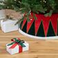 Northlight Seasonal 25in. Red and Green Christmas Tree Collar - image 2