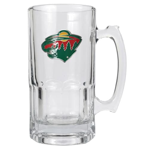 Great American Products NHL Minnesota Wild Glass Macho Mug - image 