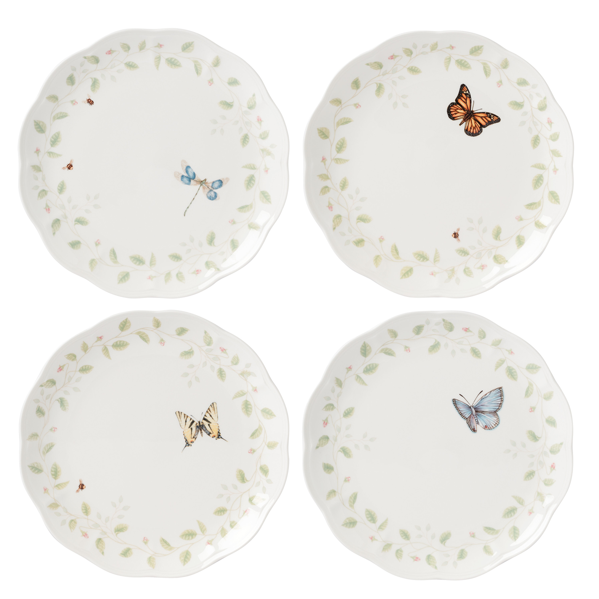 Lenox(R) Butterfly Meadow(R) Vines Dinner Plates - Set of 4