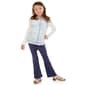 Girls (4-6x) Little Lass(R) 3pc. Quilted Vest w/ Tee & Legging Set - image 1