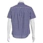 Mens Chaps Seersucker Plaid Button Down Shirt - Navy/Multi - image 3