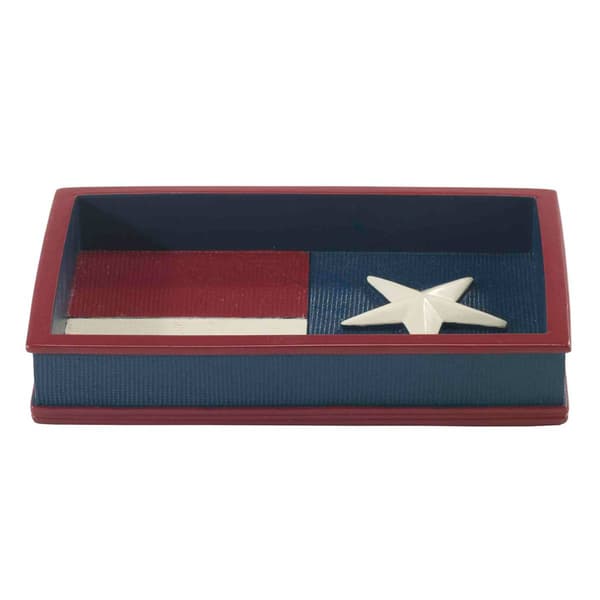 Avanti Texas Flag Soap Dish