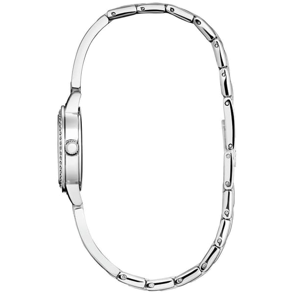 Womens Citizen&#174; Crystal Accent White Dial Watch - EZ7011-88A