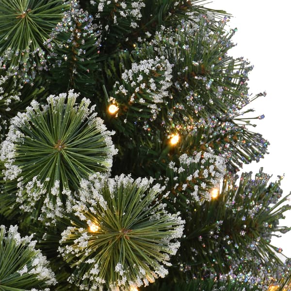 Puleo Pre-Lit 2ft. Tan Sac Artificial Christmas Tree