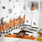 Avanti Pumpkin Patch Halloween 2pk. Embroidered Hand Towels - image 4