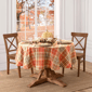 Threadmade Hawley Plaid Harvest Cotton Tablecloth - image 5