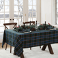 Threadmade Stowe Tartan Holiday Plaid Tablecloth - image 2