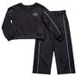 Girls (4-6x) Sweet Butterfly(R) 2pc. Piping Tricot Set - image 1
