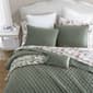 Laura Ashley Solid Diamond Stitch Velvet-Textured Quilt Set - image 4