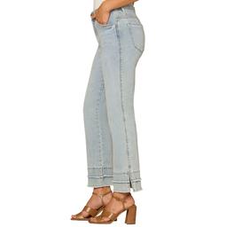 Petite Democracy "Ab"solution® Mid-Rise Kick Flare Jeans