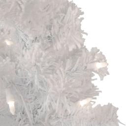 Northlight Seasonal 3.5ft. Pre-Lit White Tinsel Christmas Tree