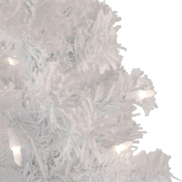 Northlight Seasonal 3.5ft. Pre-Lit White Tinsel Christmas Tree